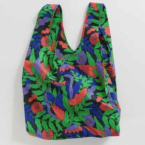 BAGGU Reusable Grocery Bag - Midnight Fern